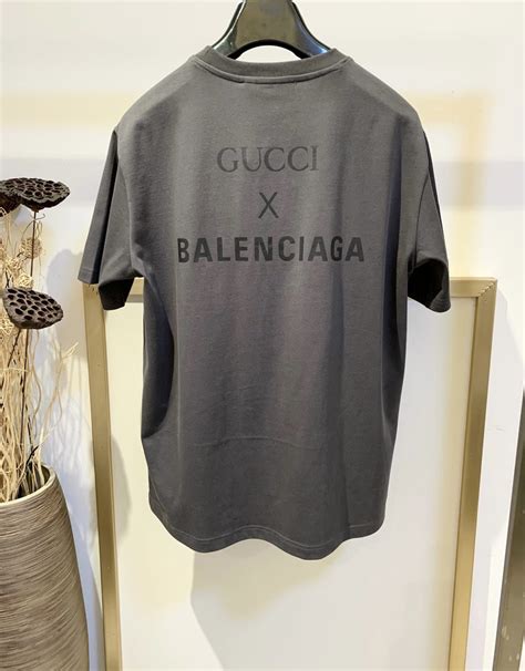 gucci x balenciaga collab|Gucci Balenciaga collab t shirt.